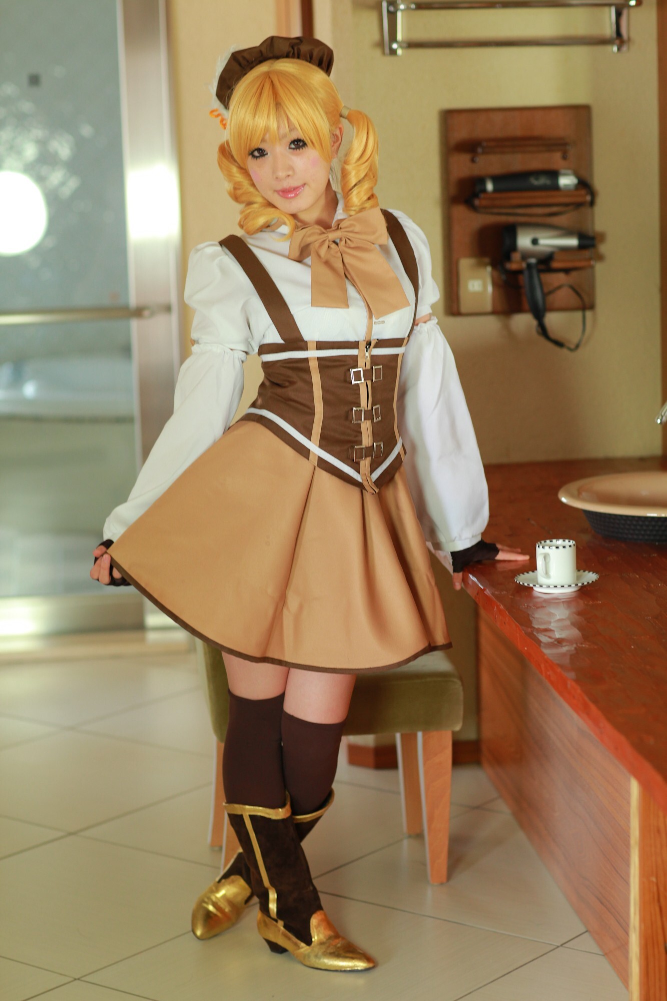 [Cosplay]  Mahou Shoujo Madoka Magika - New Mami Tomoe Hot Cosplay 1